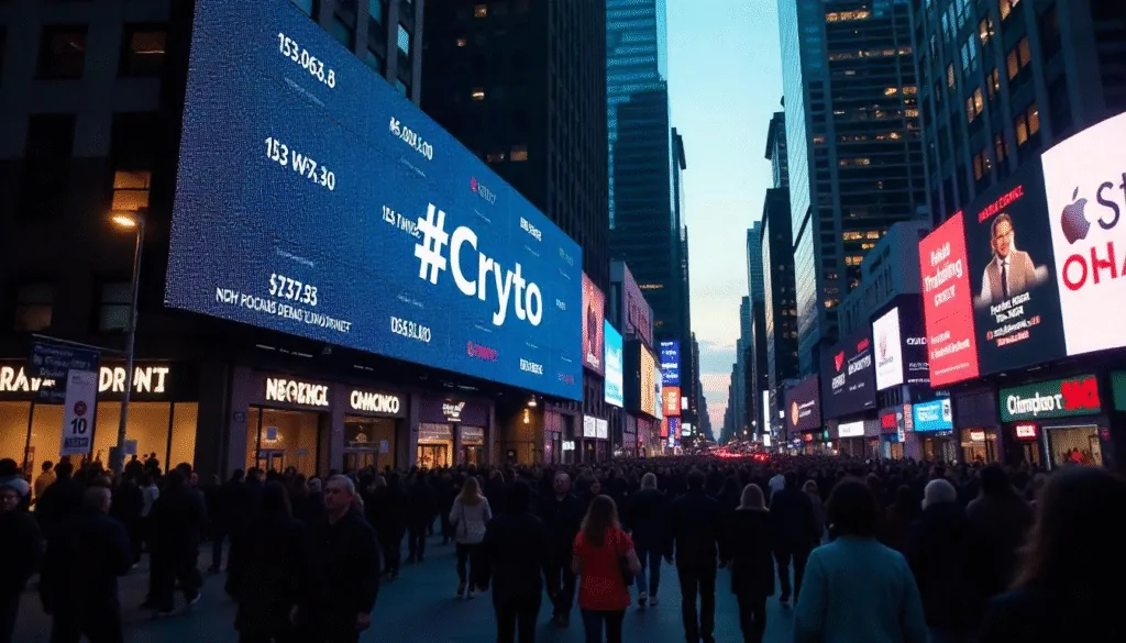 Crypto advertising on Btccoinzone