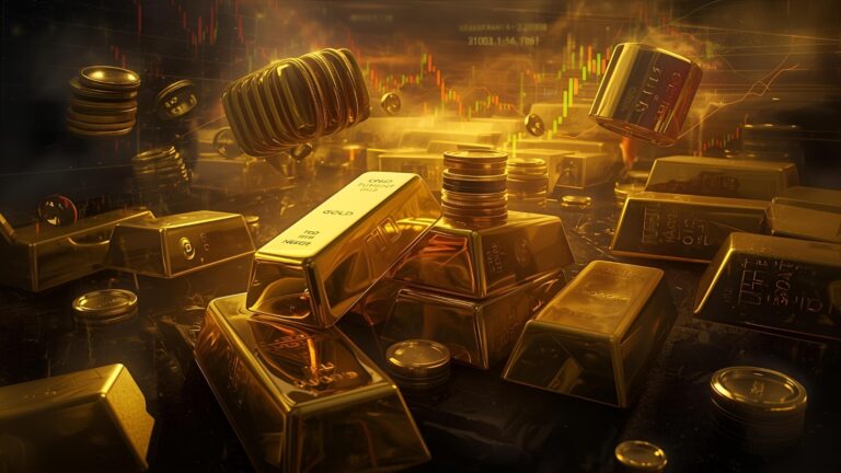 Dow Futures Dip as Gold Hits a Fresh Record High