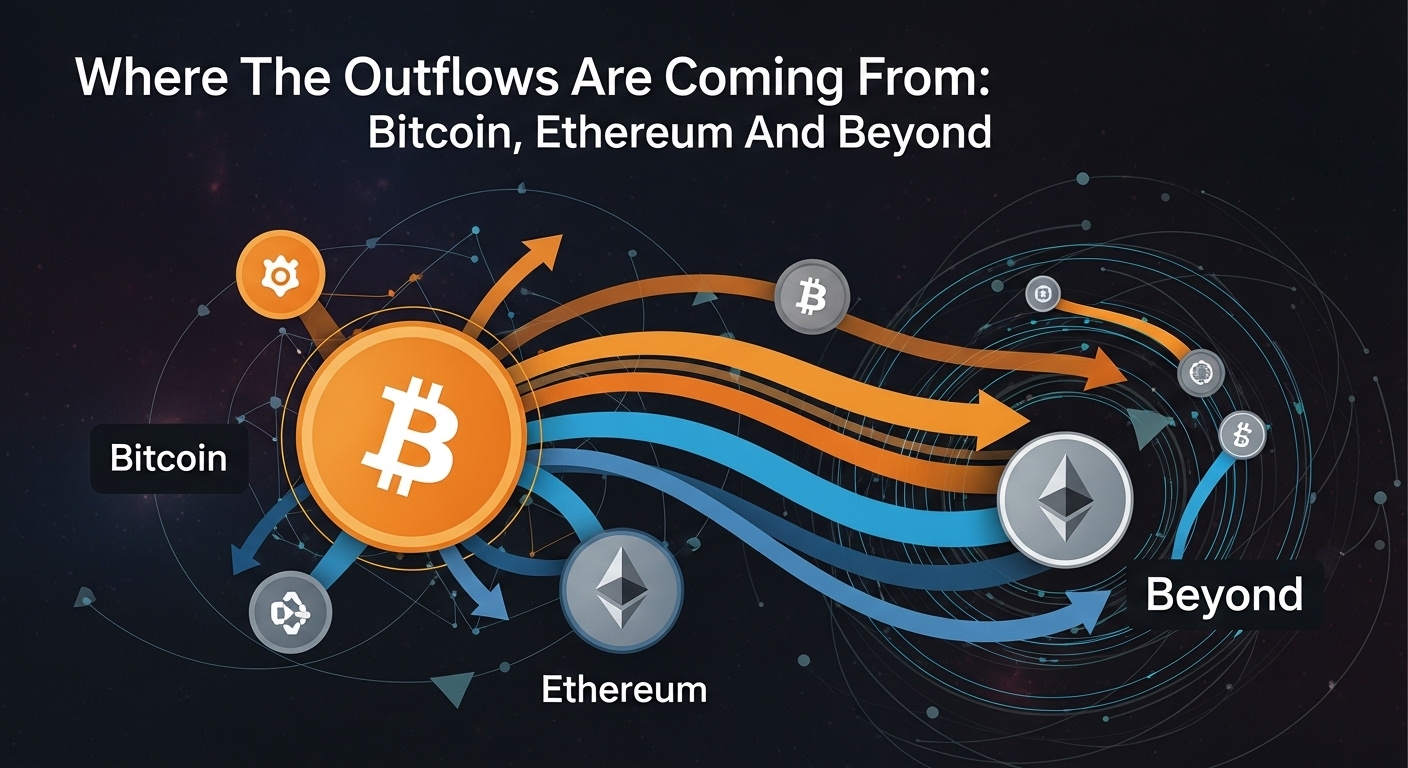 Where The Outflows Are Coming From Bitcoin, Ethereum And Beyond