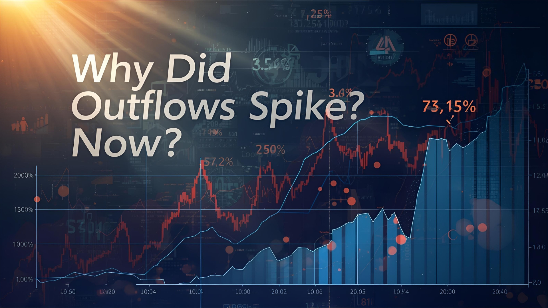 Why Did Outflows Spike Now