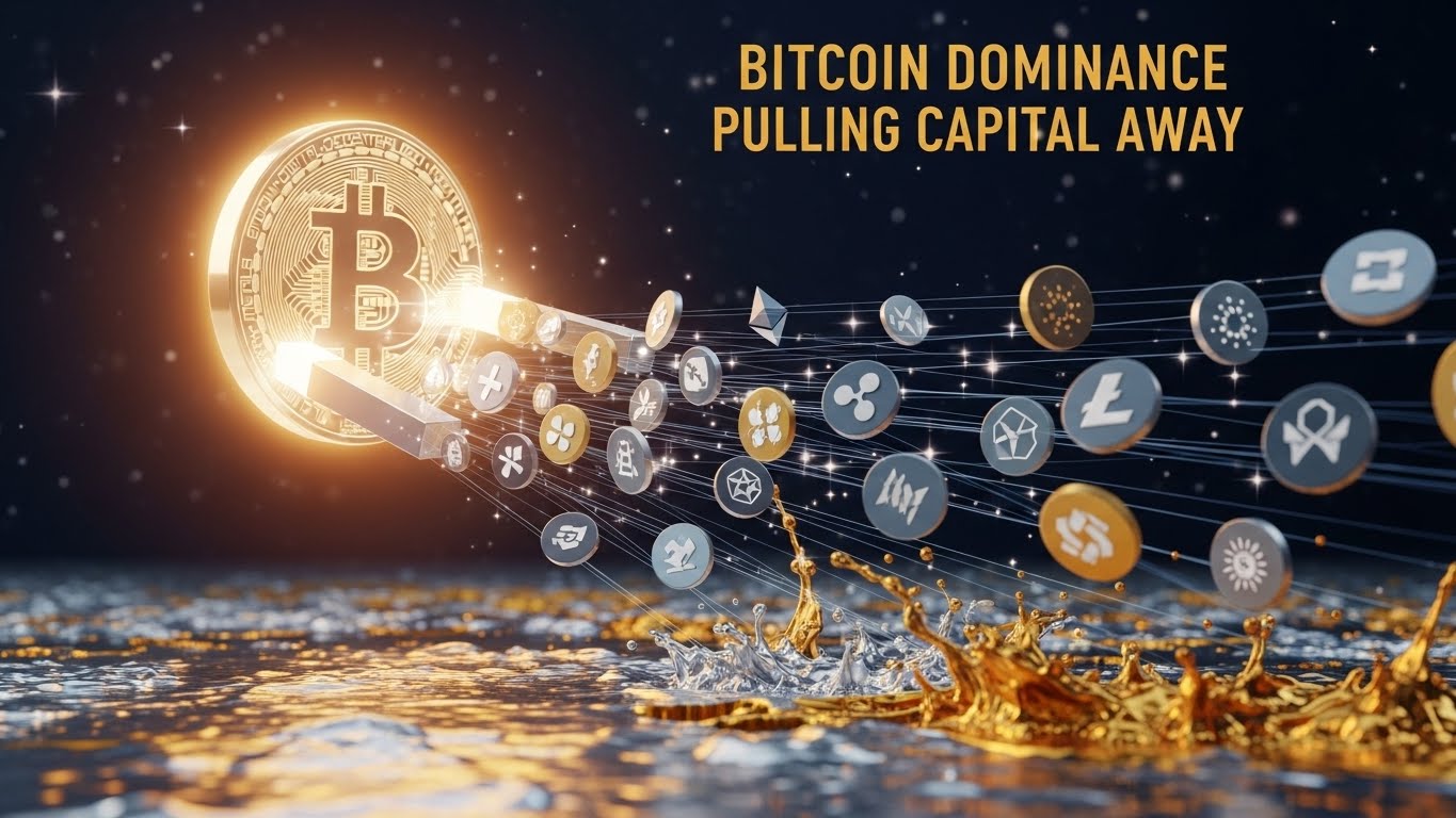 Bitcoin Dominance Is Pulling Capital Away