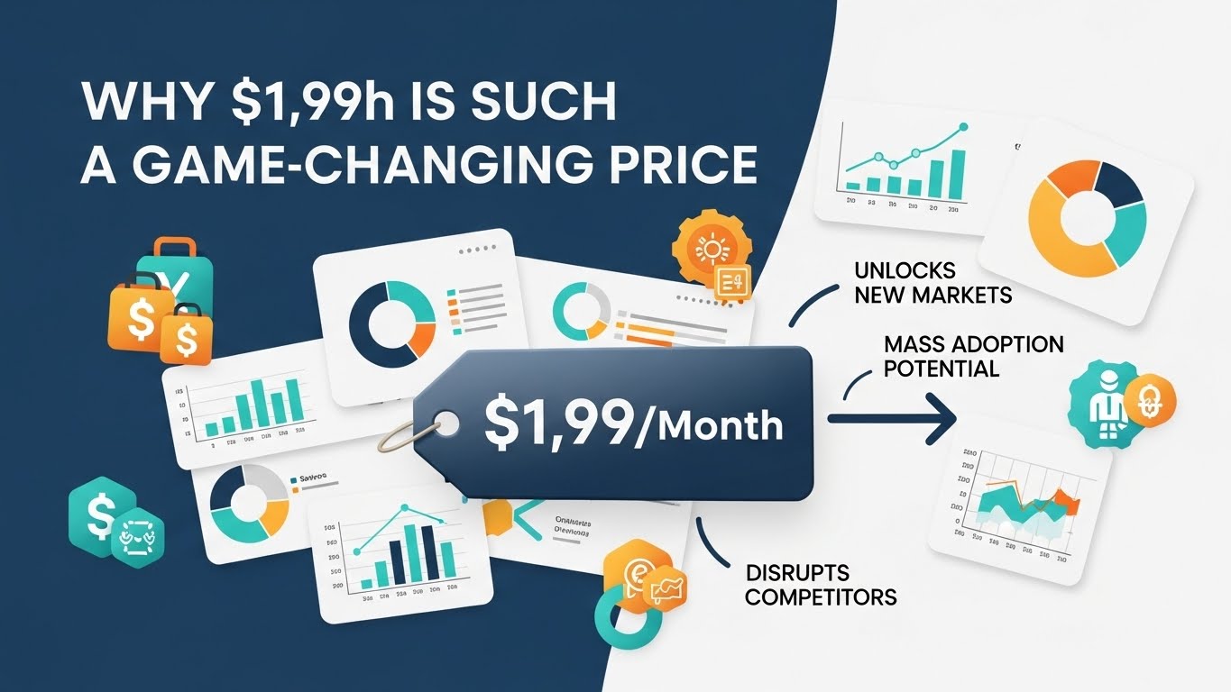 Why $1.99Month Is Such a Game-Changing Price