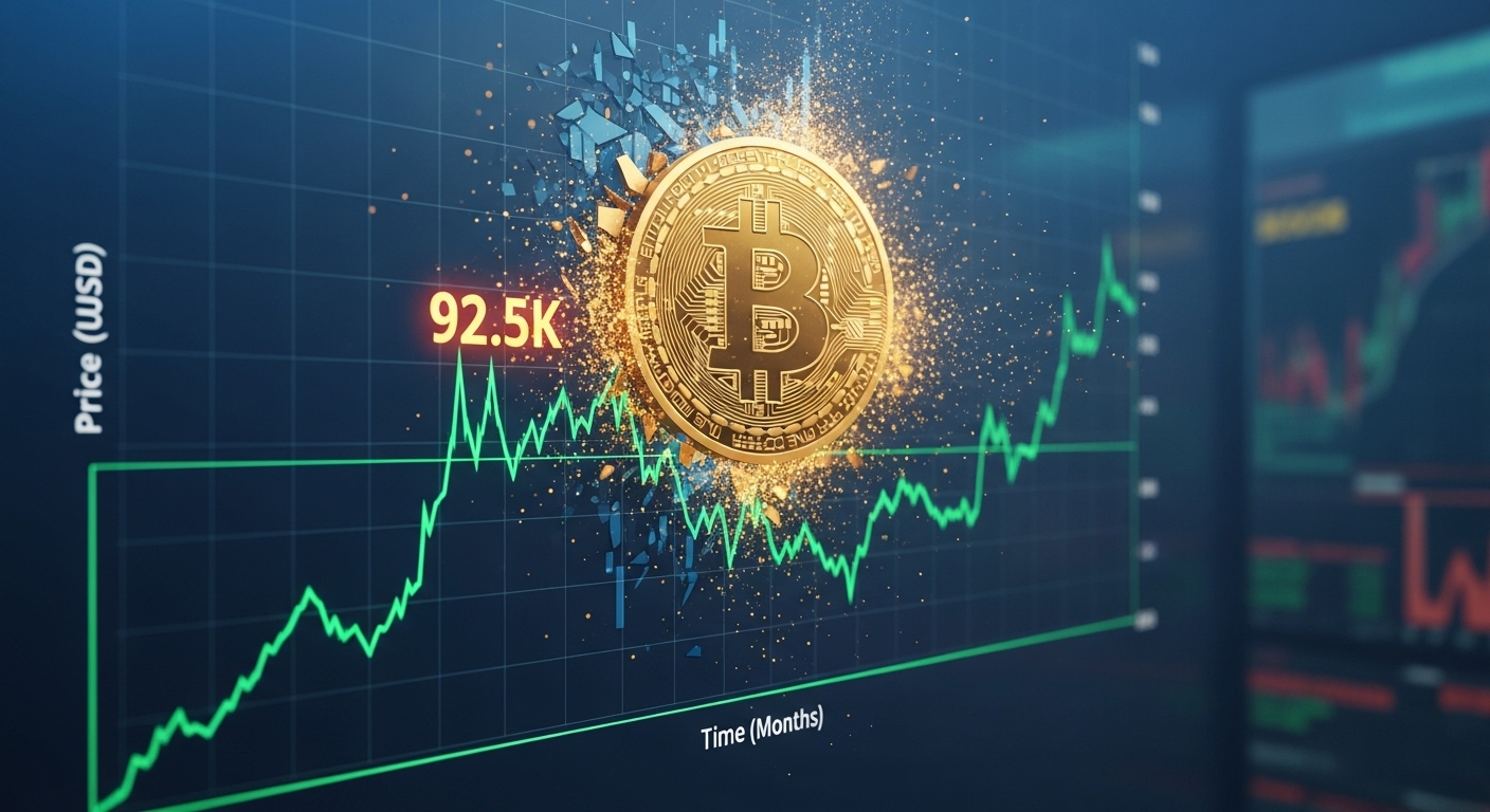 Bitcoin Breakout Above $92.5K
