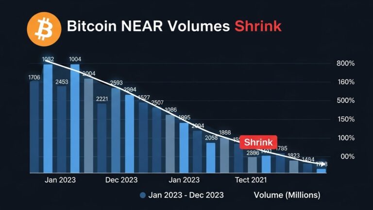 Bitcoin Near $90,000 as Volumes Shrink Bitcoin Near Volumes Shrink