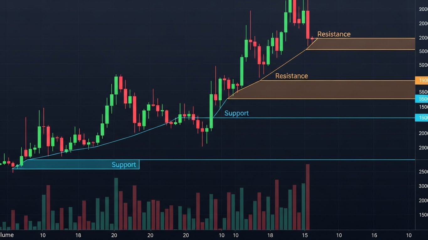 Bitcoin Support and Resistance Zones
