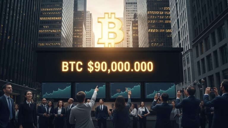 Bitcoin at $90K Momentum Fades Drama Rises Bitcoin at $90K
