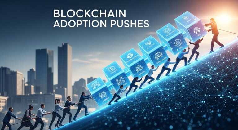 Blockchain Adoption Pushes