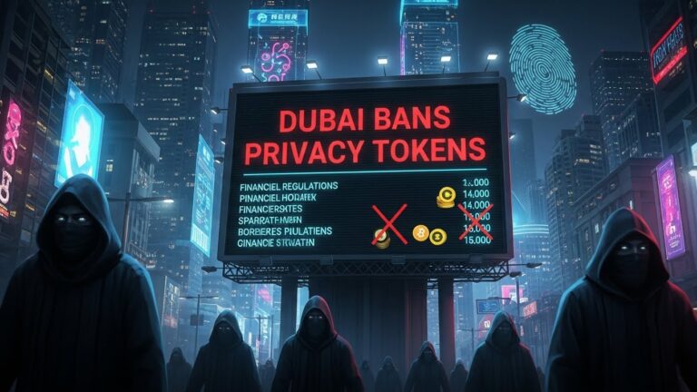 Dubai bans privacy tokens