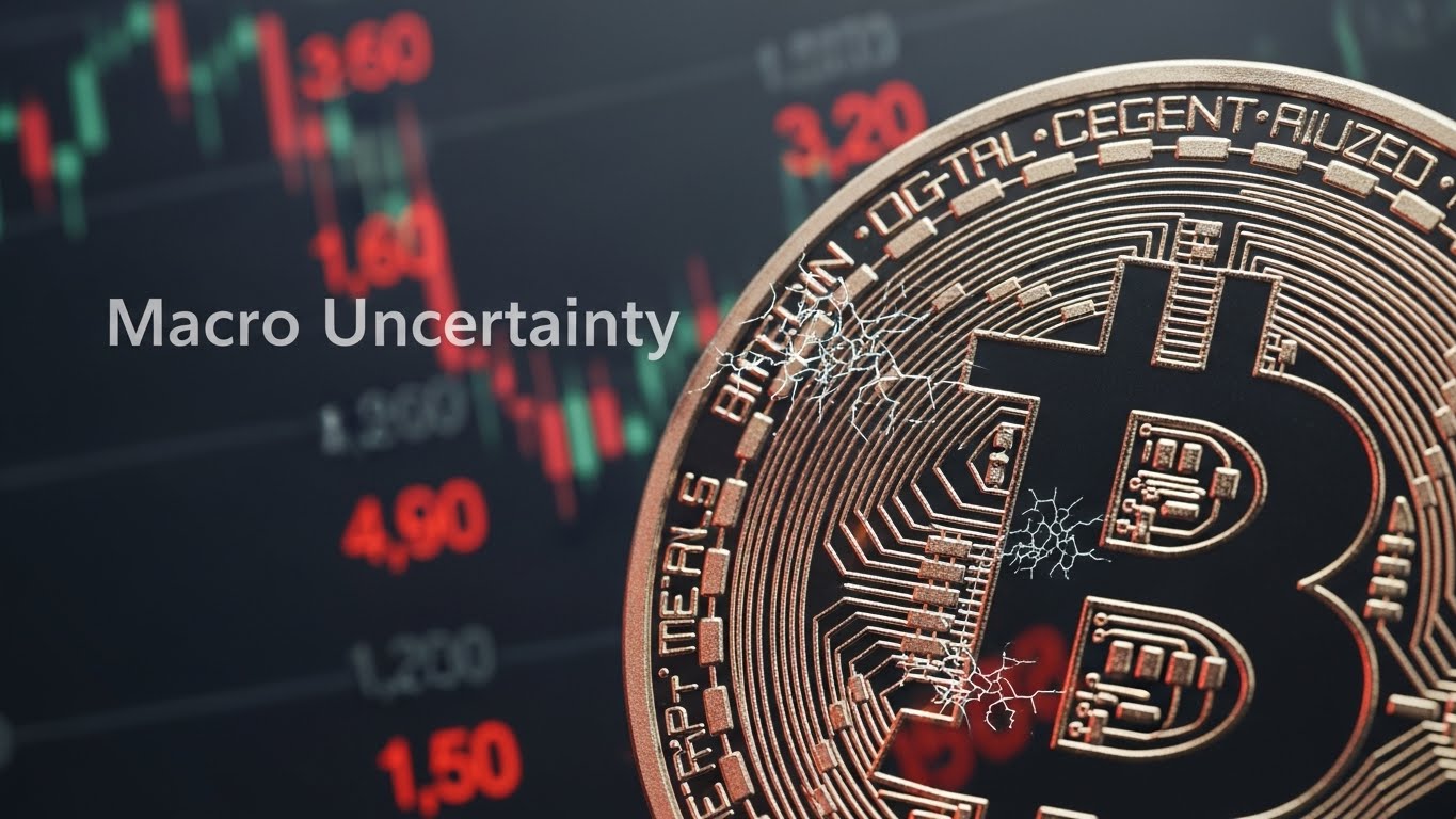 Macro uncertainty continues to shape crypto markets today