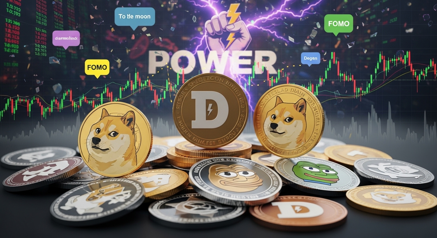 Memecoins and speculation noisy, but powerful