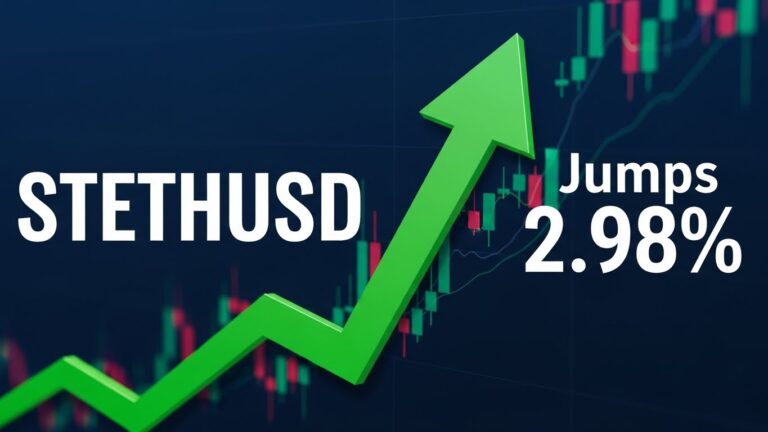 STETHUSD Jumps 2.98% as Staking Demand Surges STETHUSD Jumps 2.98%