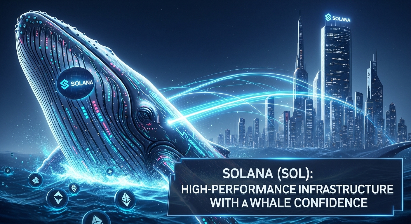 Solana (SOL): High-Performance Infrastructure With Whale Confidence