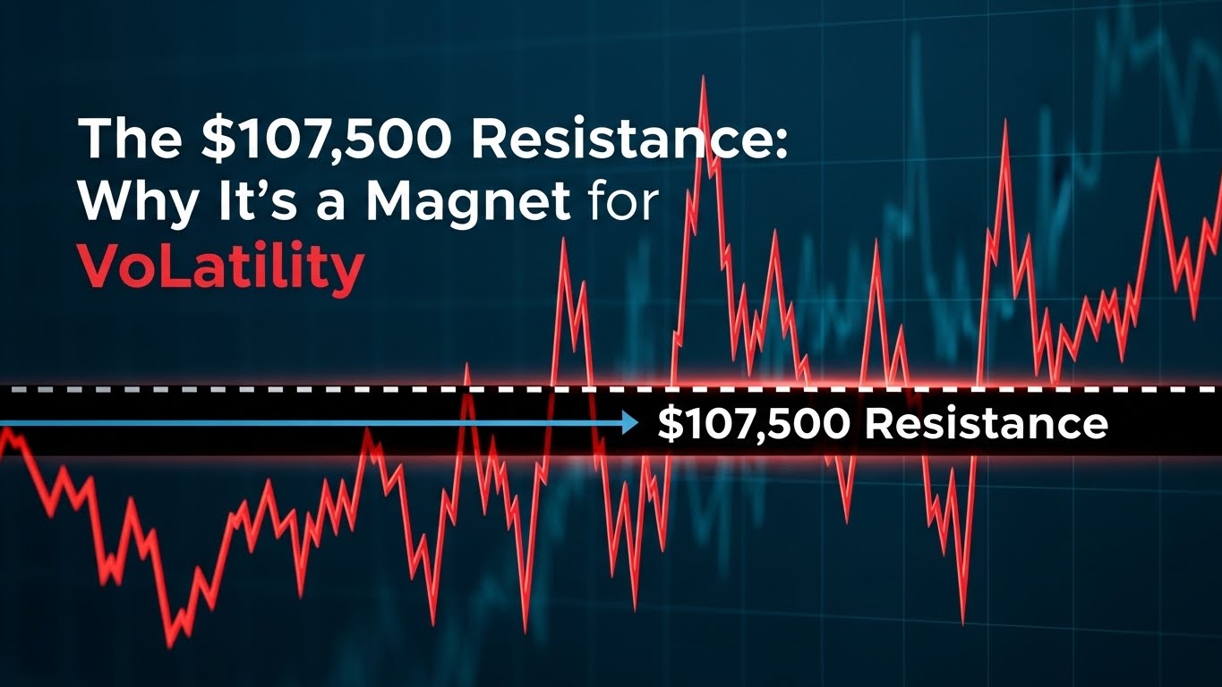 The $107,500 Resistance Why It’s a Magnet for Volatility