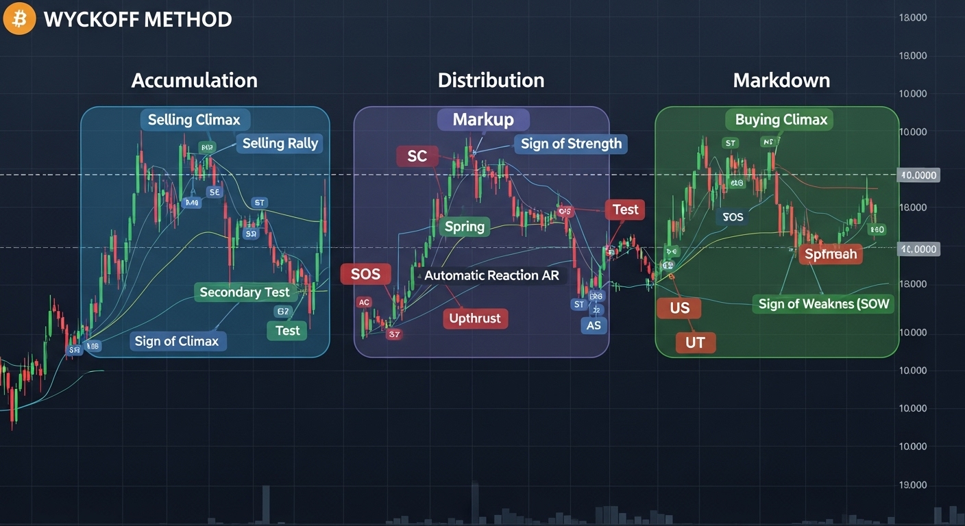 Understanding the Wyckoff method in Bitcoin trading