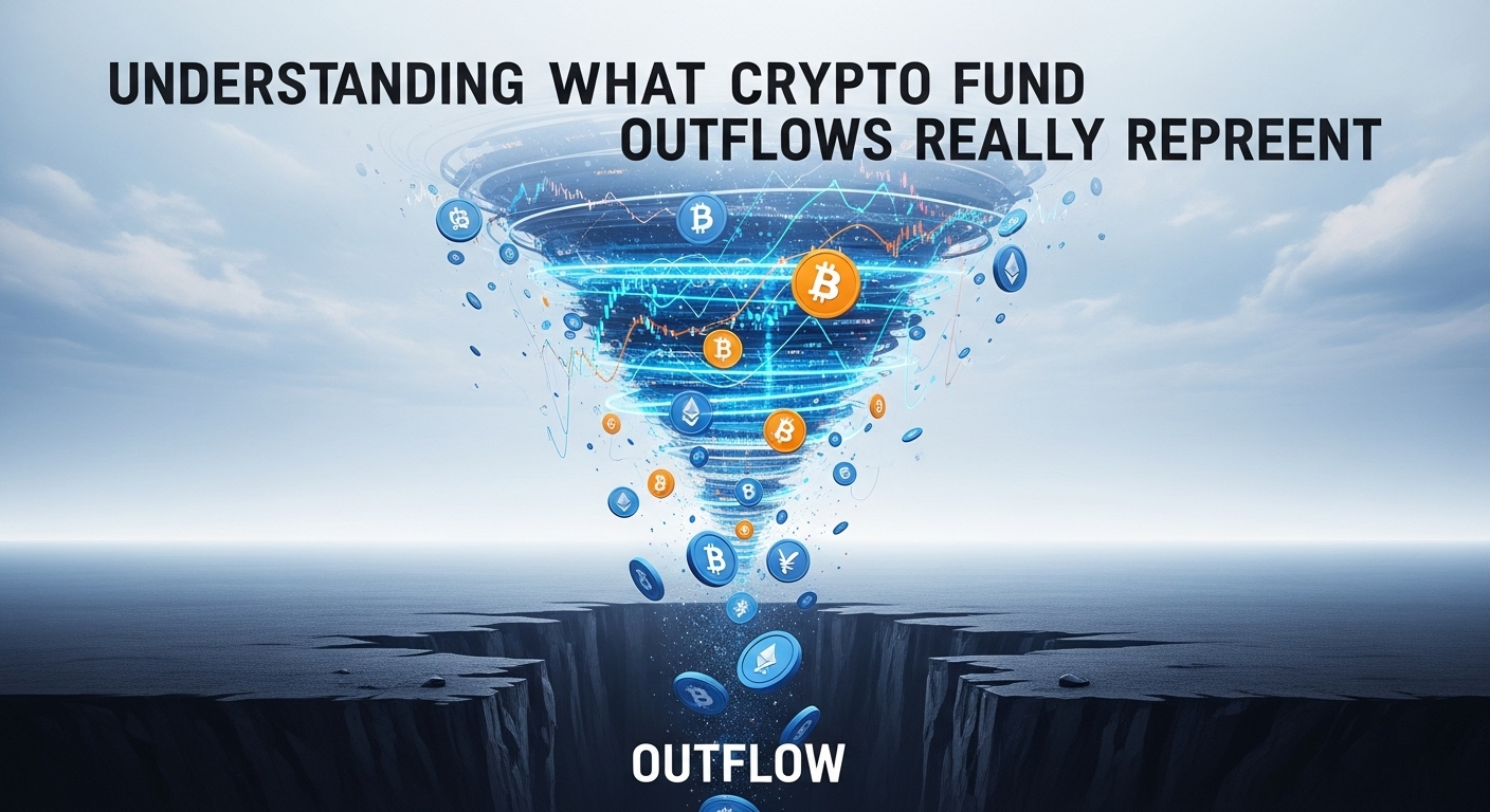 Understanding what crypto fund outflows really represent