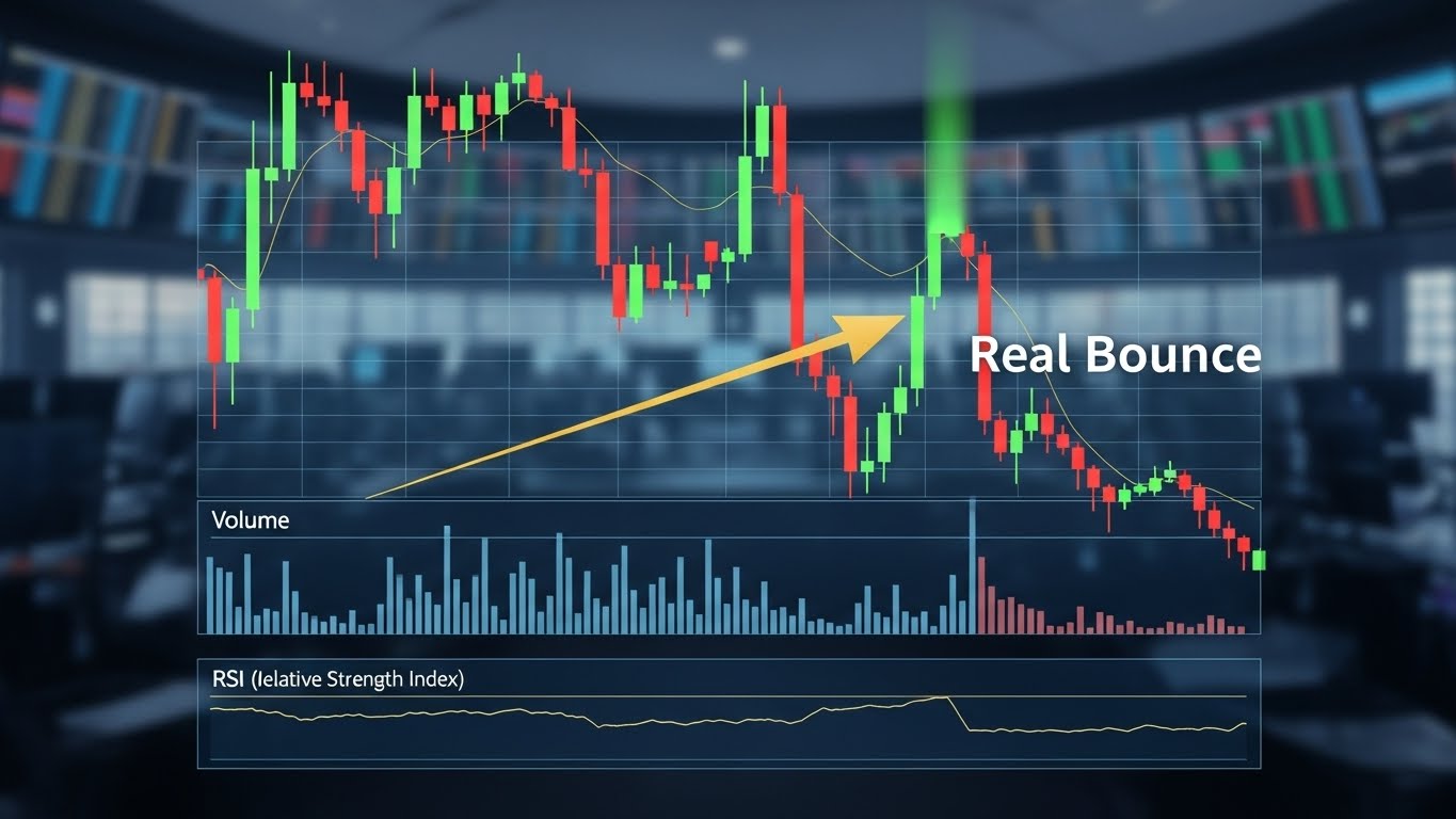 What Price Structure Must Show for the Bounce to Be Real