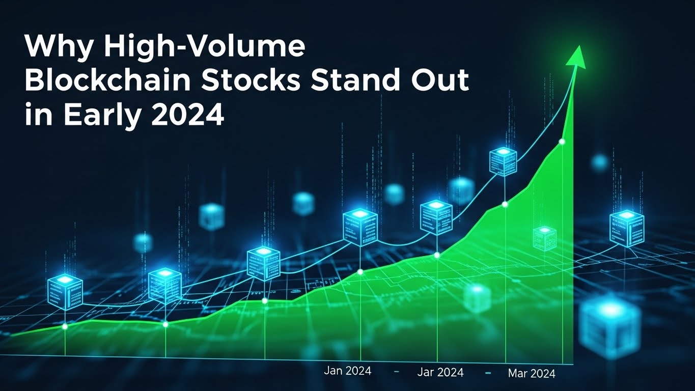 Why High-Volume Blockchain Stocks Stand Out in Early 2024
