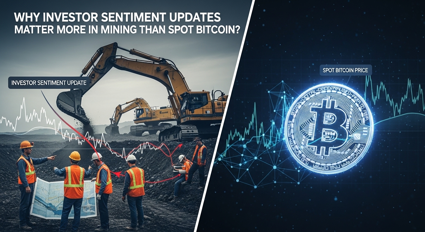 Why Investor Sentiment Updates Matter More in Mining Than Spot Bitcoin