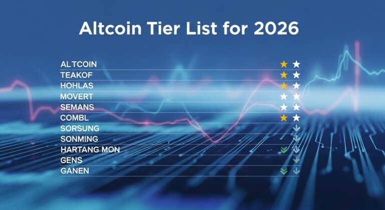 Altcoin Tier List for 2026