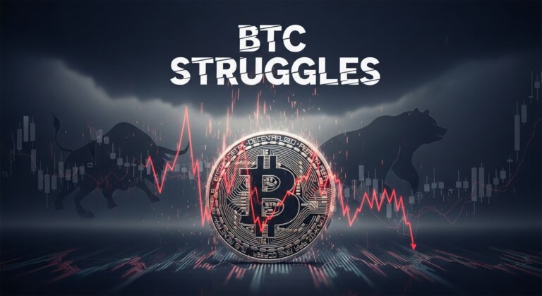 Bitcoin Forecast BTC Struggles