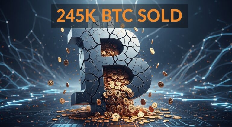 Bitcoin holders sell 245K BTC