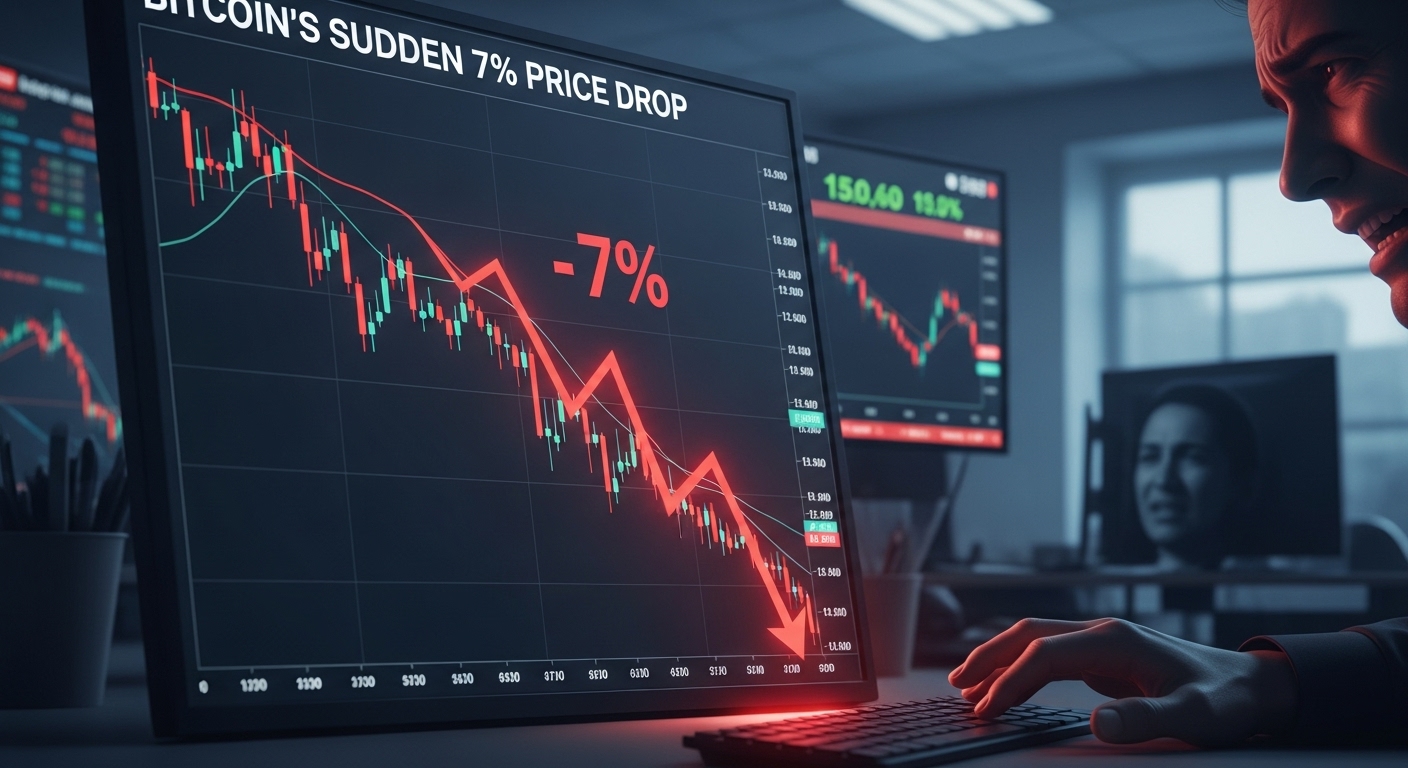 Bitcoin’s Sudden 7% Price Drop