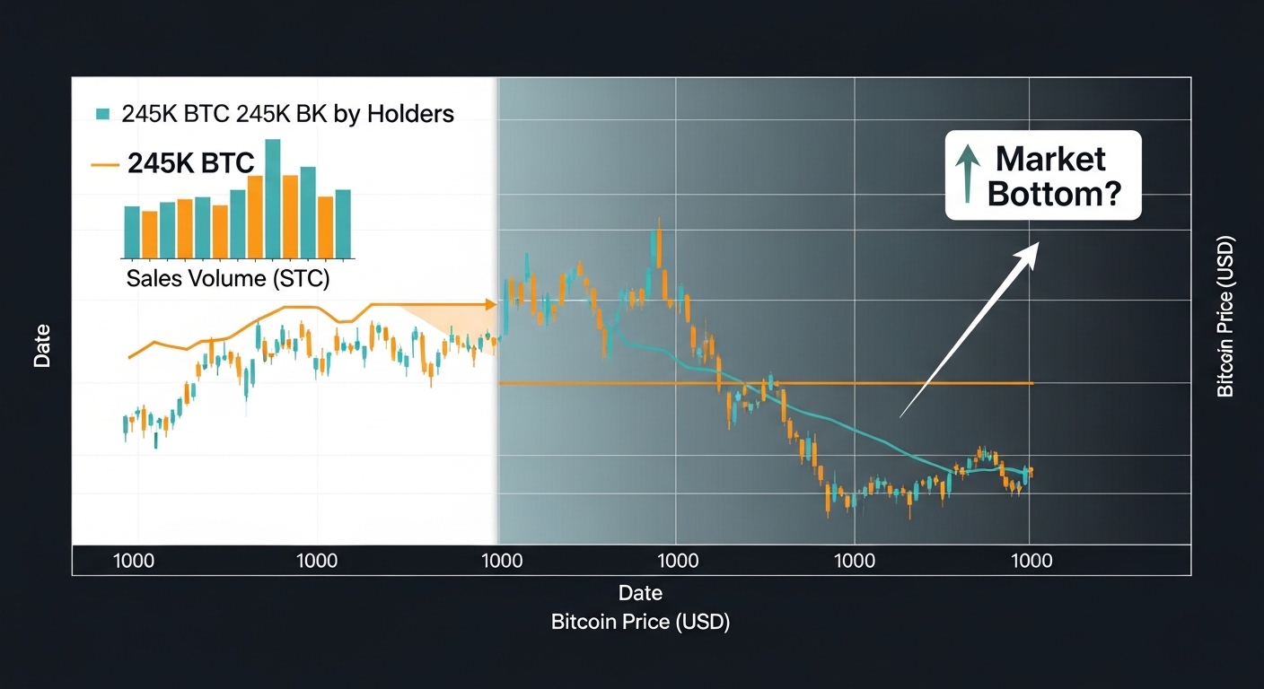 Did the market bottom after Bitcoin holders sold 245K BTC