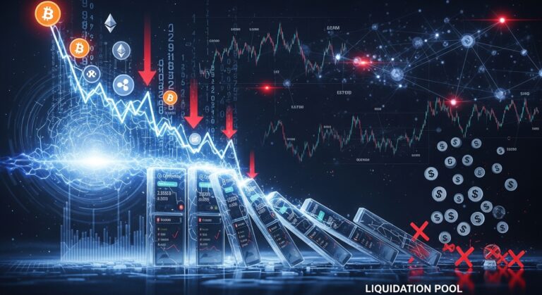 How crypto market volatility creates liquidation cascades