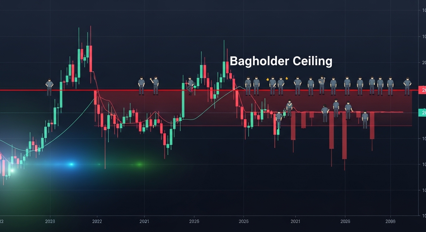 The “bagholder ceiling” that keeps altcoins below old highs