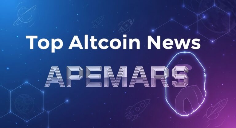 Top Altcoin News APEMARS Presale Leads 2026 Top Altcoin News APEMARS