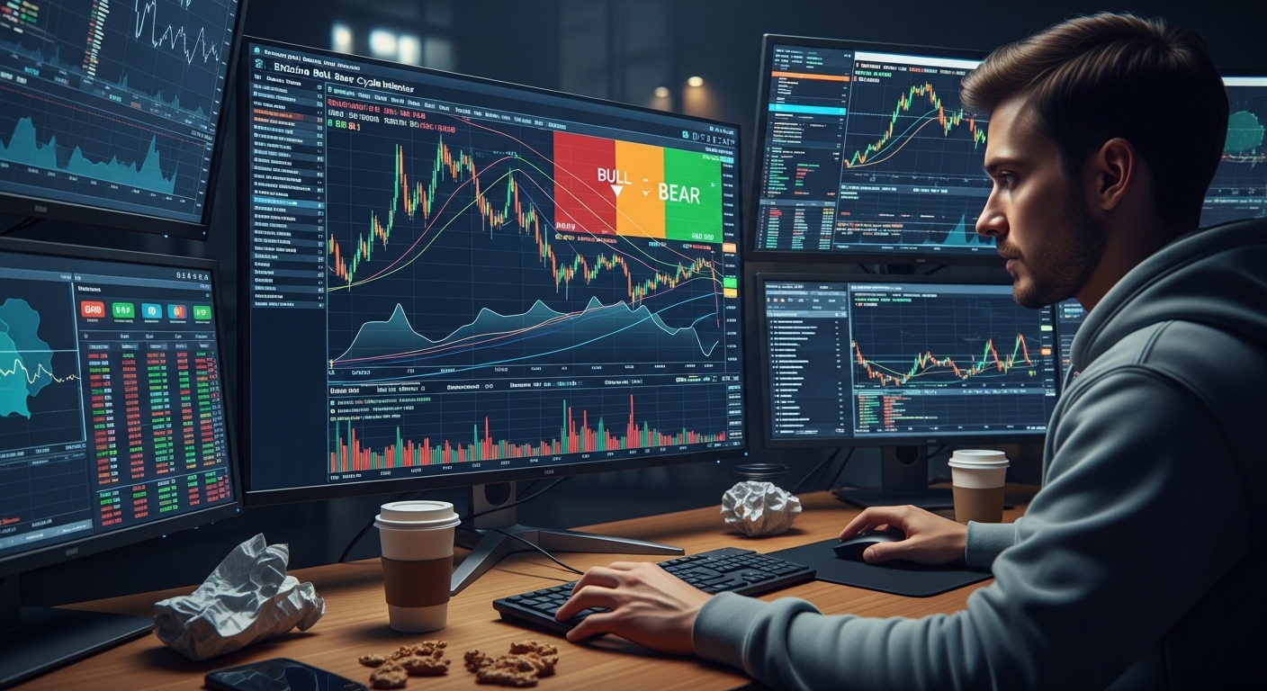 Using the Bitcoin bull-bear cycle indicator as a trader