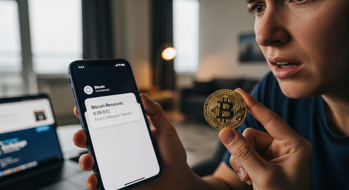 What You Should Do If You Receive Bitcoin Sent by Mistake