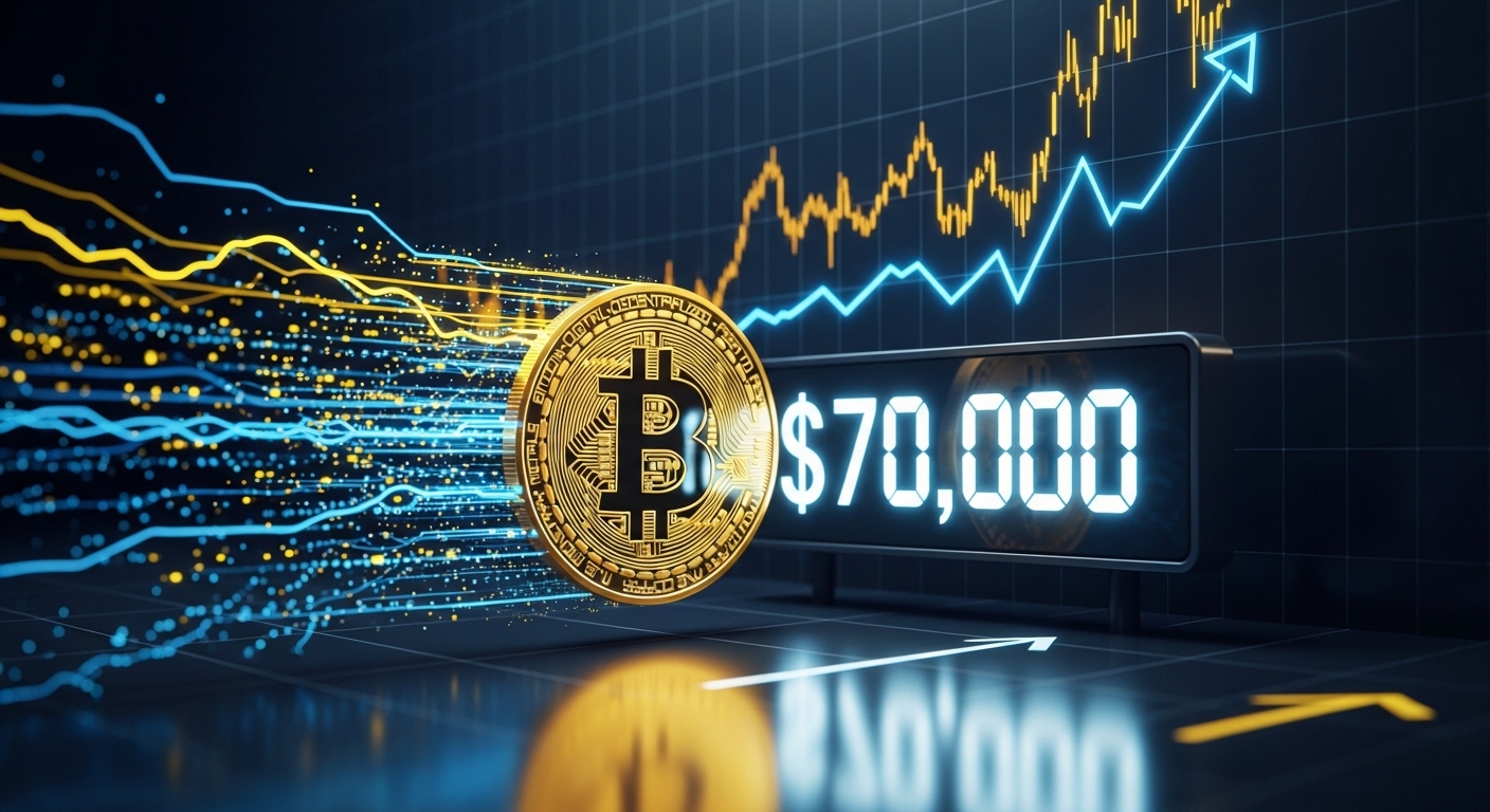 Why Bitcoin Approaches $70,000 Again
