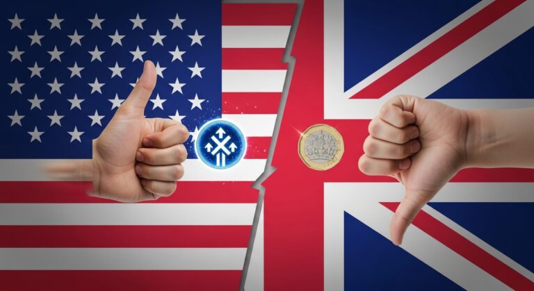 US, UK Split on Crypto