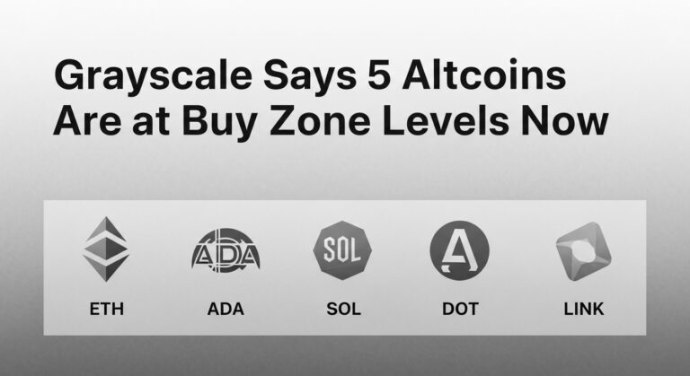 Grayscale Says 5 Altcoins Are at Buy Zone Levels Now Grayscale Says 5 Altcoins Are at Buy Zone Levels Now