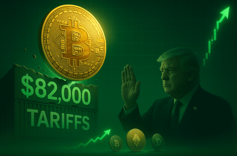 Bitcoin $82K: Coinbase Surges on Clarity Act Bitcoin $82K