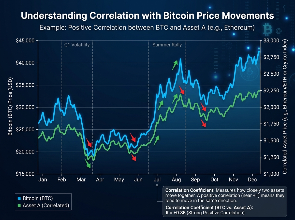 Correlation With Bitcoin Price Movements