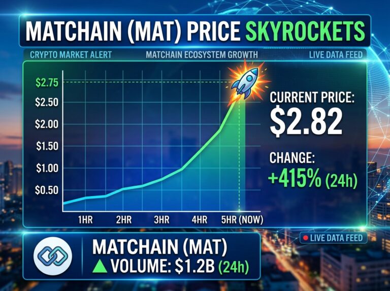 Matchain MAT Price Skyrockets Amid Altcoin Rally Matchain MAT Price Skyrockets