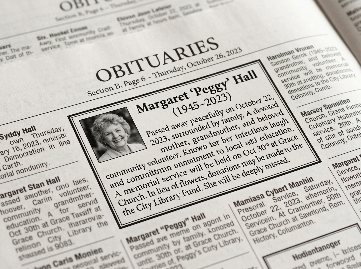 The Importance of Obituaries in Honoring Loved Ones